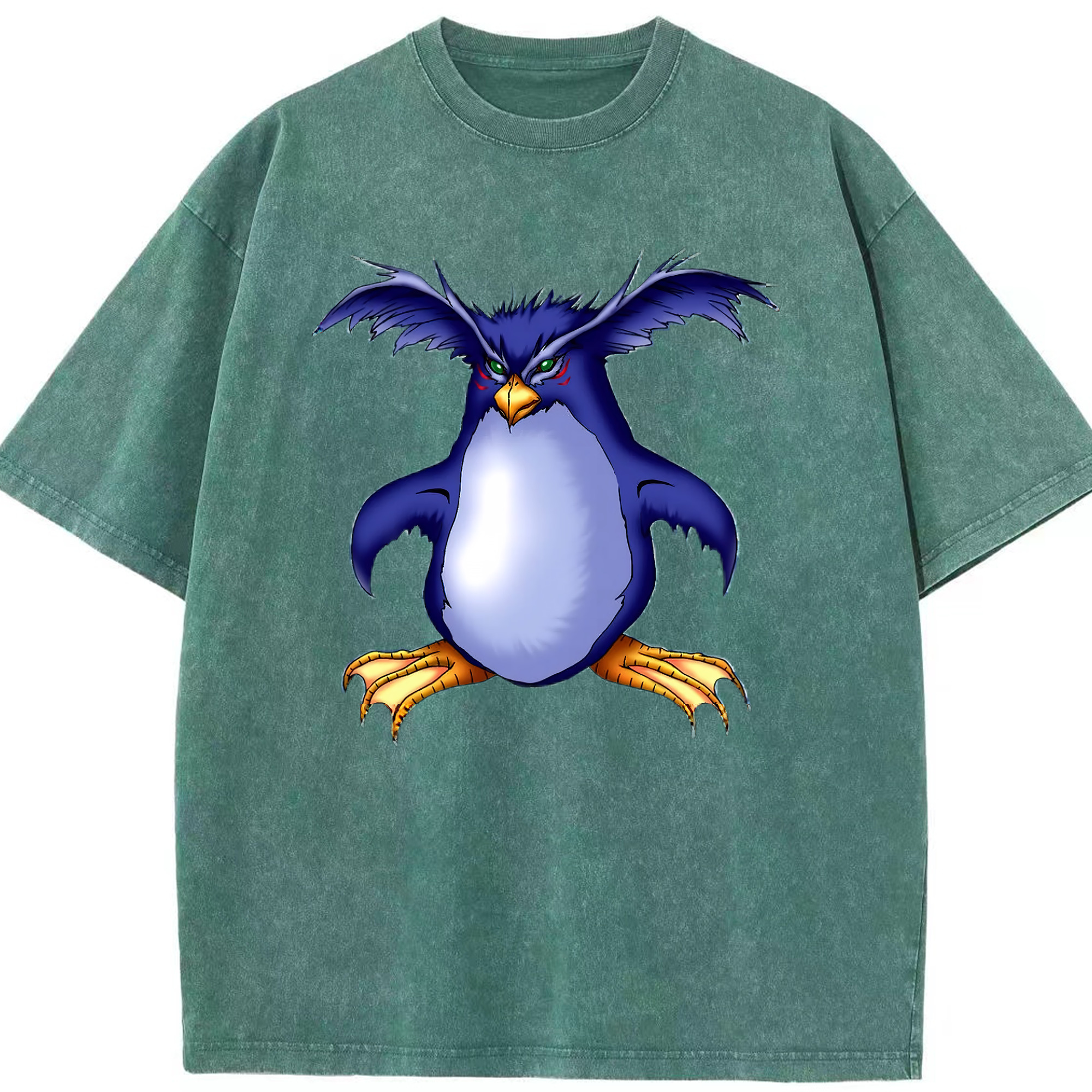 （画像用） 遊☆戯☆王 Yu-Gi-Oh! 綿100% ヴィンテージ風 半袖Tシャツ（フロントプリント）